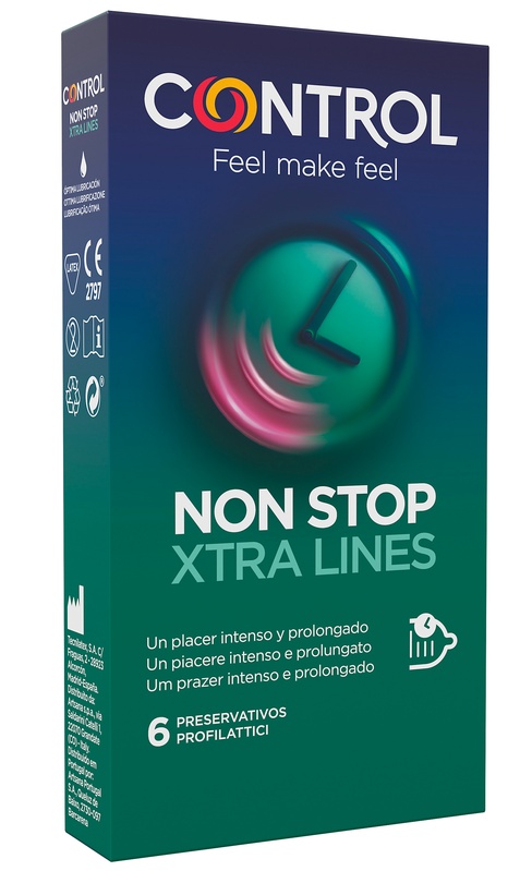 CONTROL NON STOP XTRA LINES 6 PEZZI - fitfarma.it