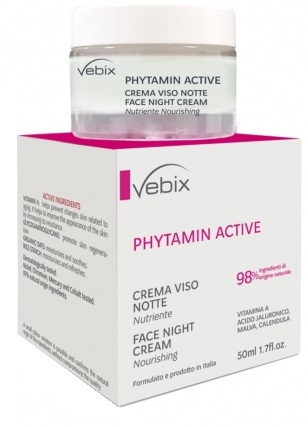 VEBIX PHYTAMIN CREMA VISO NOTTE NUTRIENTE 50 ML - fitfarma.it