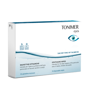 TONIMER EYES SALVIETTINE OFTALMICHE 16 PEZZI - fitfarma.it