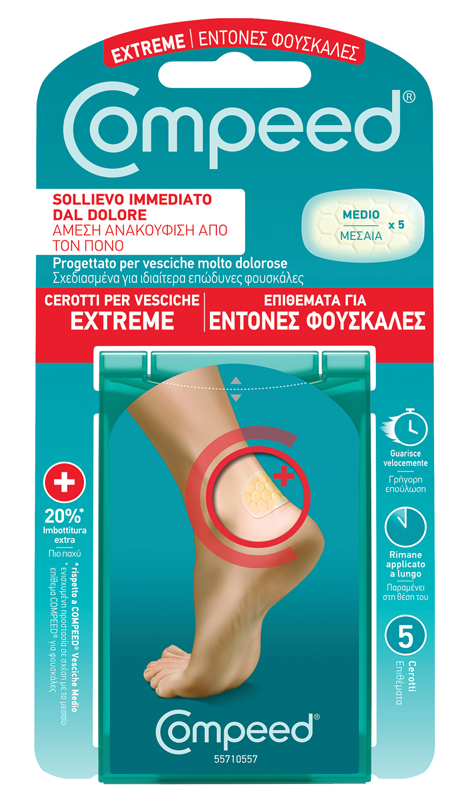 COMPEED CEROTTI PER VESCICHE EXTREME 5 PEZZI - fitfarma.it