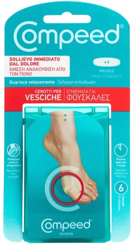 COMPEED CEROTTI PER VESCICHE PICCOLO 6 PEZZI - fitfarma.it