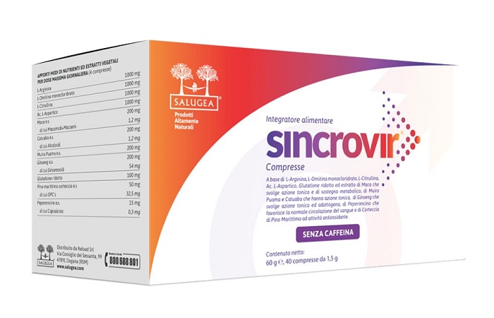 SALUGEA SINCROVIR 40 COMPRESSE - fitfarma.it