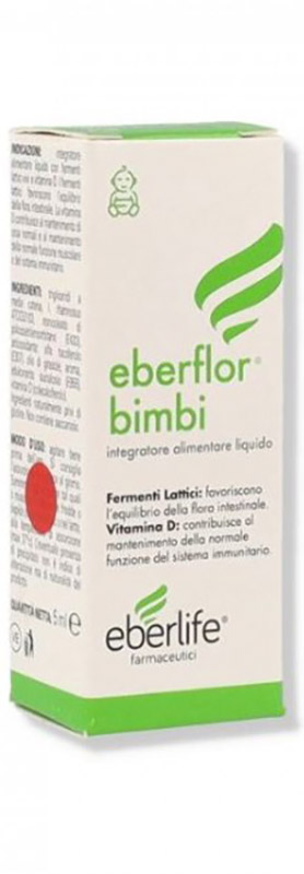 EBERFLOR BIMBI GOCCE 5 ML - fitfarma.it