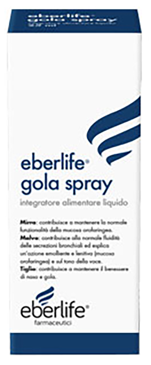 EBERLIFE GOLA SPRAY 25 ML - fitfarma.it