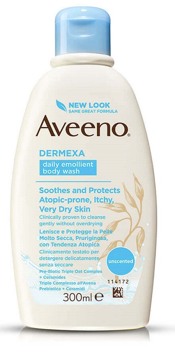 AVEENO DERMEXA BAGNO DOCCIA 300 ML - fitfarma.it