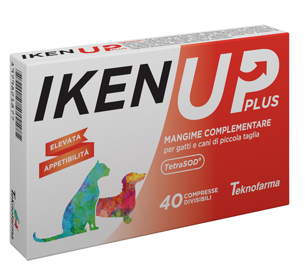 IKEN UP PLUS CANI GATTI PICCOLA TAGLIA SCATOLA 40 COMPRESSE - fitfarma.it