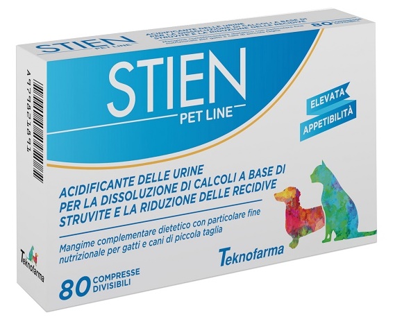 STIEN PET LINE GATTI/CANI PICCOLA TAGLIA 80 COMPRESSE DIVISIBILI - fitfarma.it