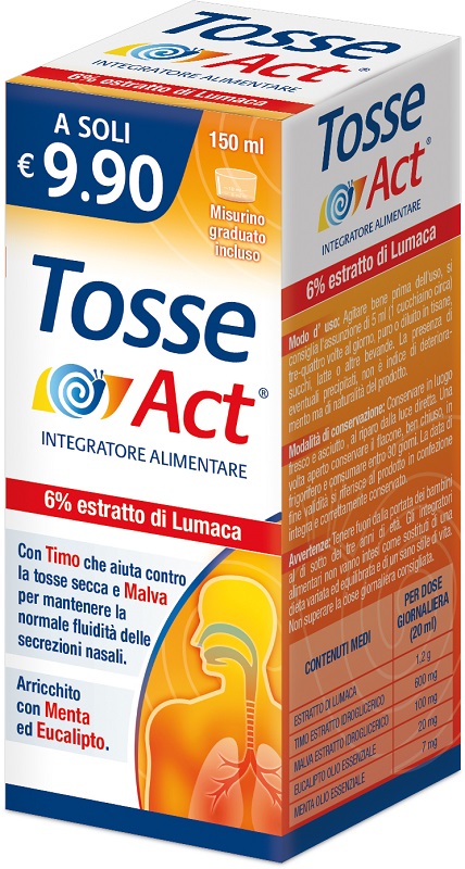 TOSSE ACT SCIROPPO 150 ML - fitfarma.it