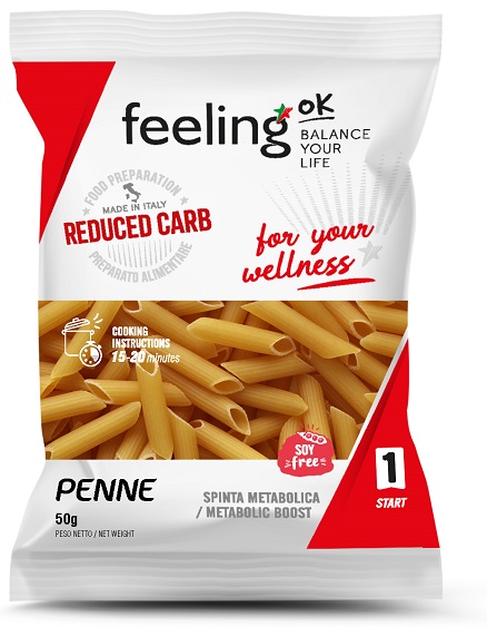 FEELING OK PENNE START 50 G - fitfarma.it