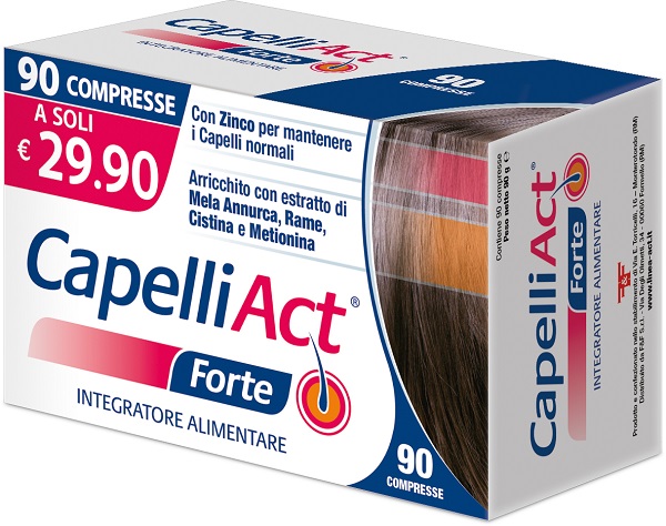 CAPELLI ACT FORTE 90 COMPRESSE - fitfarma.it
