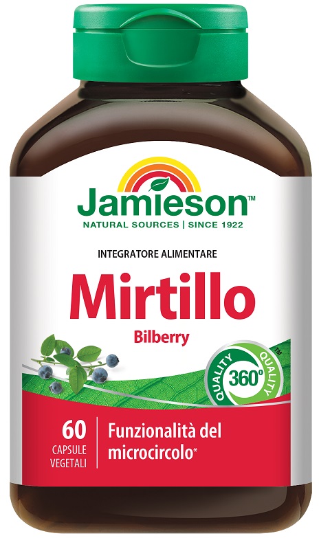 JAMIESON MIRTILLO BILBERRY 60 CAPSULE - fitfarma.it