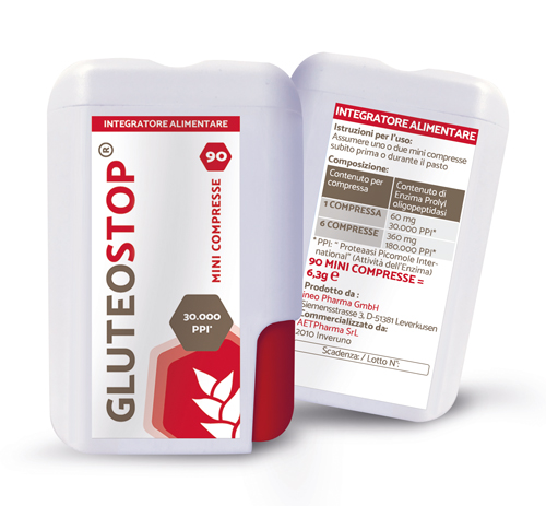 GLUTEOSTOP 90 MINI TABLETS - fitfarma.it