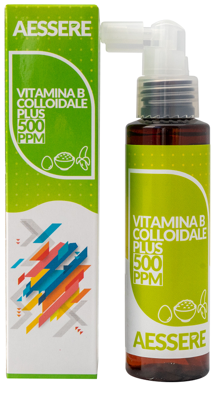 VITAMINA B COLLOIDALE PLUS SPRAY 500PPM 100 ML - fitfarma.it