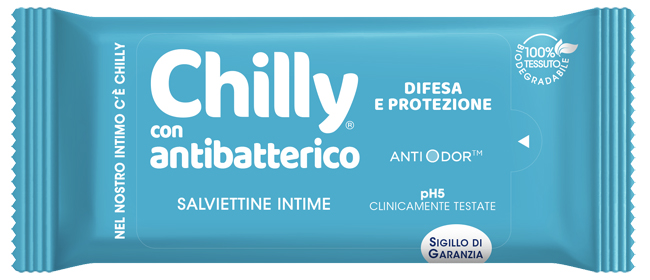 CHILLY SALVIETTE ANTIBATTERICHE 12 PEZZI - fitfarma.it