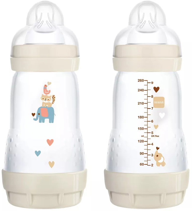 MAM BIBERON EASY START 260 ML 2+ TETTARELLA 2 NEUTRO - fitfarma.it