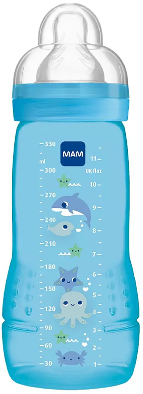 MAM EASY ACTIVE BIBERON 4+ 330 ML TETTARELLA 3 MASCHIO - fitfarma.it