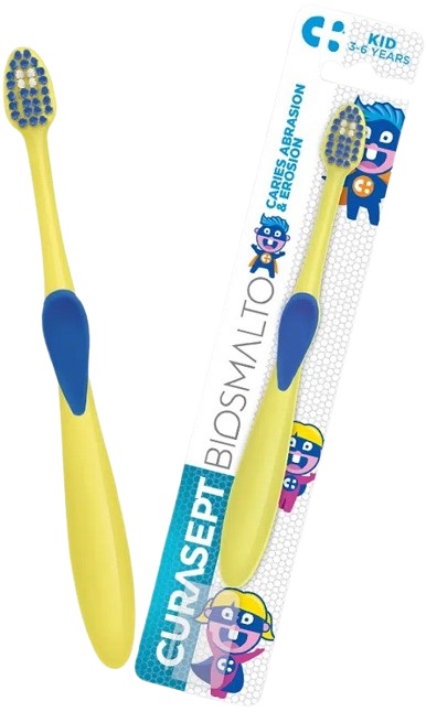 CURASEPT SPAZZOLINO BIOSMALTO KIDS 3-6 ANNI - fitfarma.it