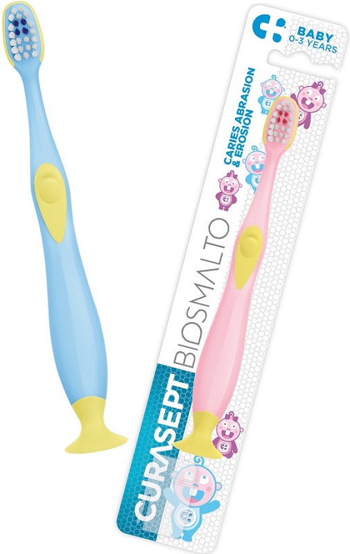 CURASEPT SPAZZOLINO BIOSMALTO BABY 0-3 ANNI - fitfarma.it