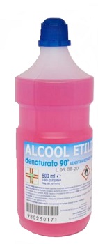 ALCOOL ETILICO DENATURATO 500 ML - fitfarma.it