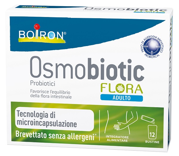 OSMOBIOTIC FLORA ADULTO 12 BUSTINE - fitfarma.it