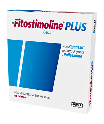 GARZA FITOSTIMOLINE PLUS 10 X 10 CM - fitfarma.it