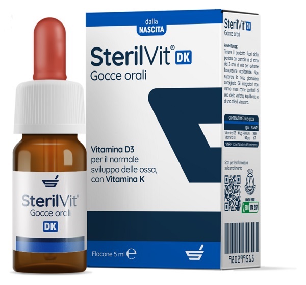 STERILVIT DK GOCCE 5 ML - fitfarma.it