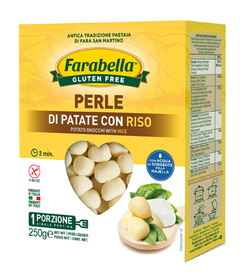 FARABELLA PERLE PATATE CON RISO 250 G - fitfarma.it