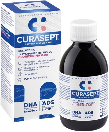CURASEPT COLLUTORIO 0,20 ADS + DNA 200 ML - fitfarma.it
