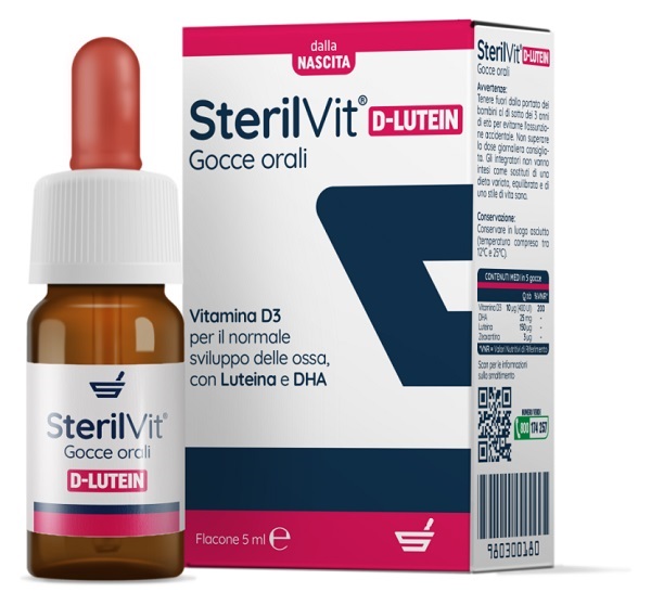 STERILVIT D LUTEIN DHA GOCCE 5 ML - fitfarma.it