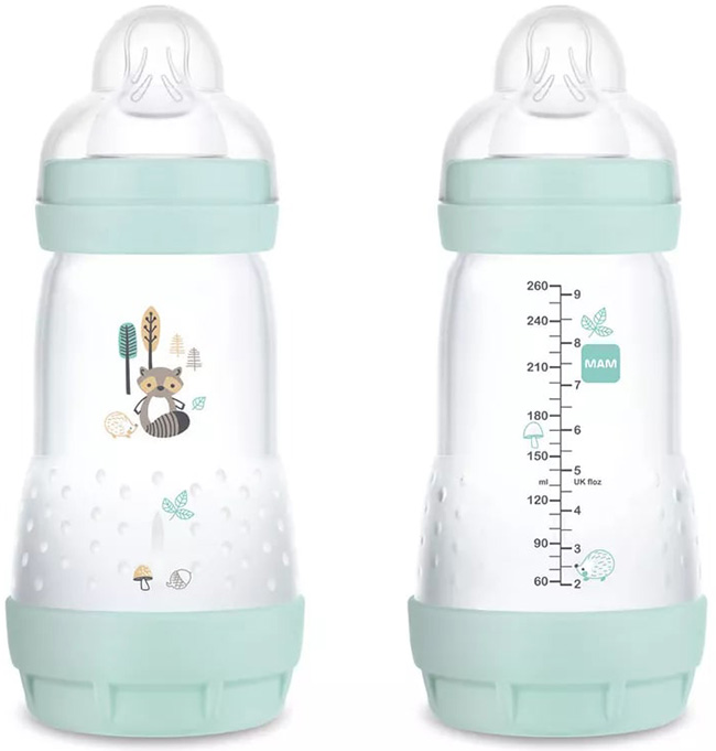 MAM BIBERON EASY START 260 ML 2+ TETTARELLA 2 MASCHIO 2 PEZZI - fitfarma.it