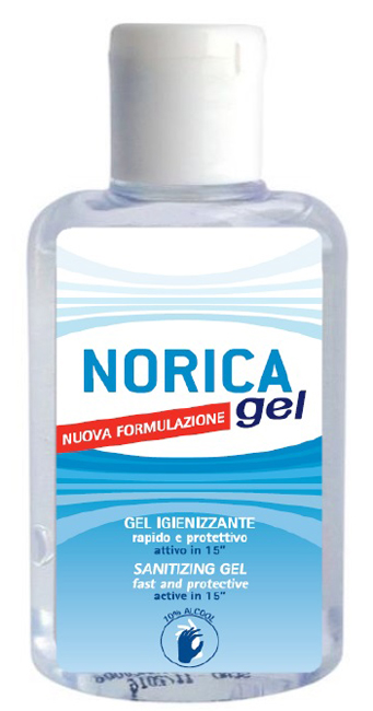NORICA GEL IGIENIZZANTE MANI NUOVA FORMULAZIONE 80 ML - fitfarma.it