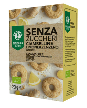 CIAMBELLINE LIMONE/ZENZERO SENZA ZUCCHERO 200 G - fitfarma.it