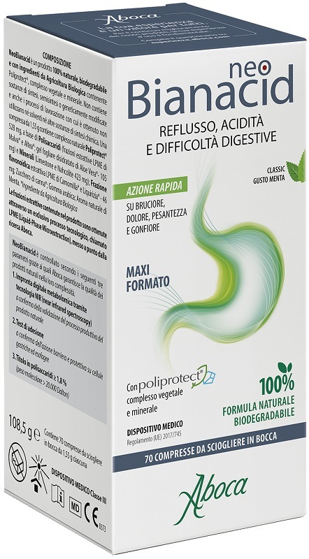 NEOBIANACID 70 COMPRESSE MASTICABILI - fitfarma.it