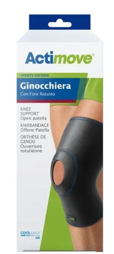 ACTIMOVE SPORTS EDITION GINOCCHIERA CON FORO ROTULEO M - fitfarma.it