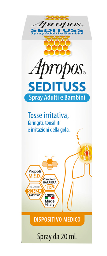 APROPOS SEDITUSS SPRAY ADULTI/BAMBINI 20 ML - fitfarma.it