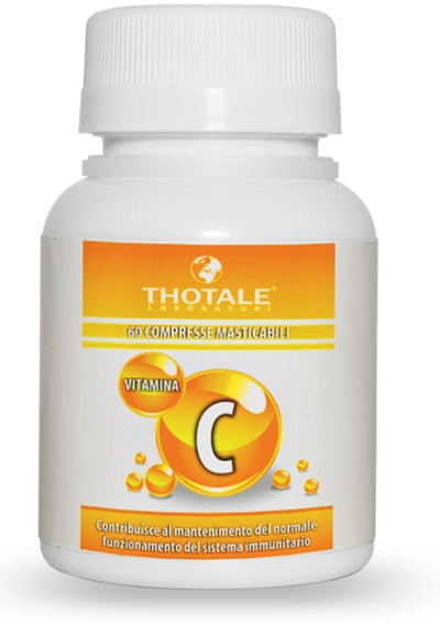 THOTALE VITAMINA C 60 COMPRESSE MASTICABILI - fitfarma.it