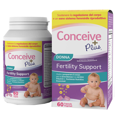 CONCEIVE PLUS SUPPORTO FERTILITA' FEMMINILE 60 CAPSULE - fitfarma.it