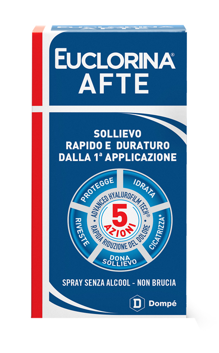 EUCLORINA AFTE SPRAY 15 ML - fitfarma.it