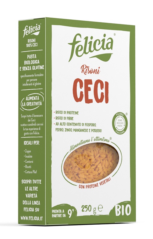 FELICIA BIO RISONI CECI 250 G - fitfarma.it