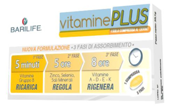 BARILIFE VITAMINE PLUS 30 COMPRESSE TRIFASE - fitfarma.it