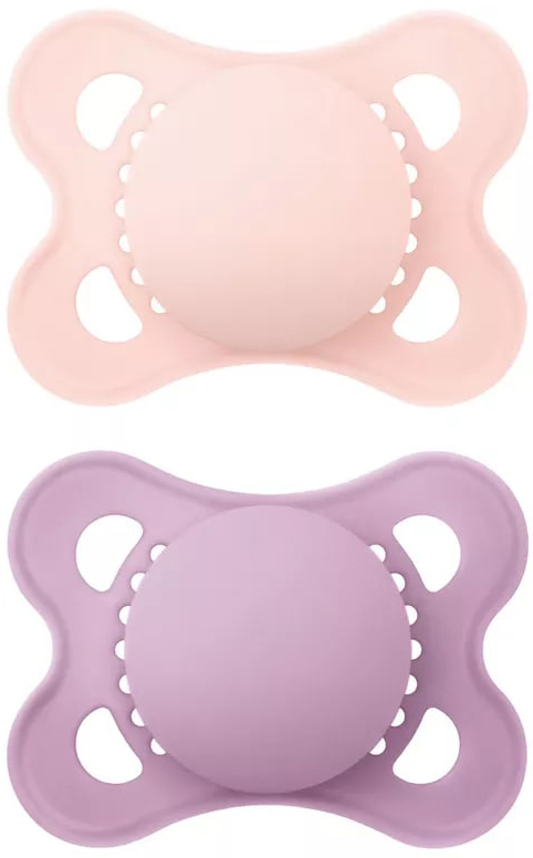 MAM SUCCHIETTO ORIGINAL 2-6 MESI SILICONE FEMMINA 2 PEZZI - fitfarma.it