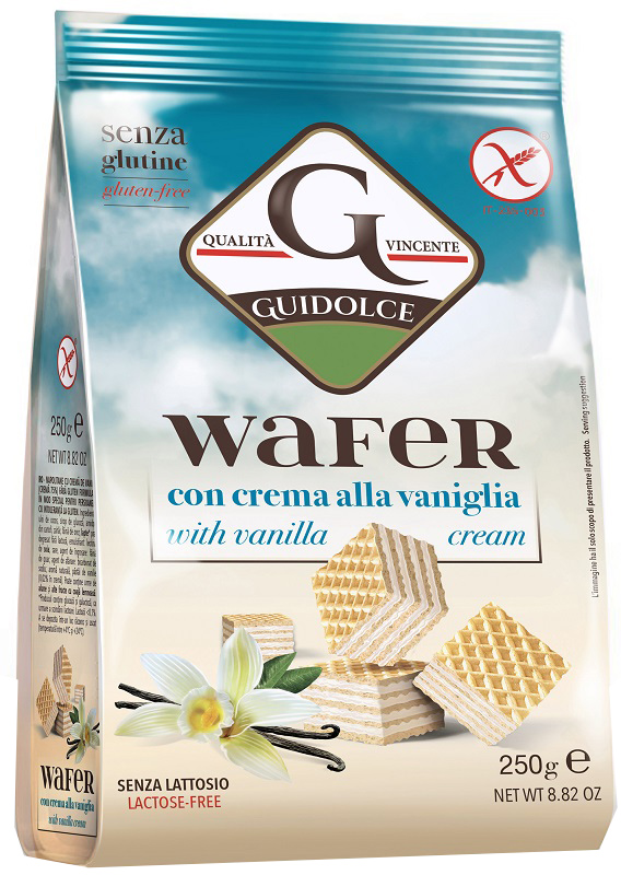 WAFER GUSTO VANIGLIA 250 G - fitfarma.it