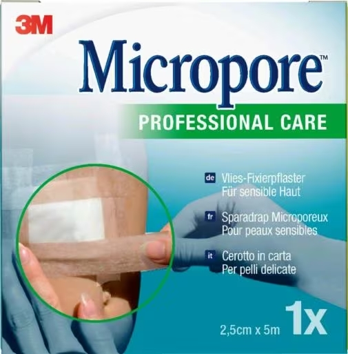 CEROTTO IN CARTA 3M MICROPORE SURGICAL TAPE M5X25MM DISPENSER - fitfarma.it
