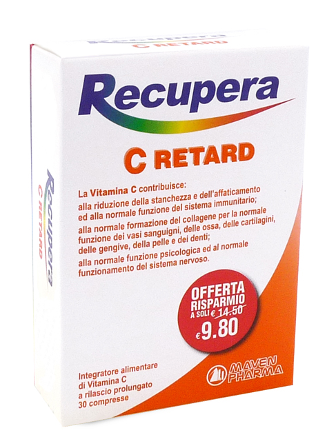 RECUPERA C RETARD 30 COMPRESSE - fitfarma.it