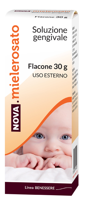 NOVA MIELEROSATO SOLUZIONE GENGIVALE 30 G - fitfarma.it