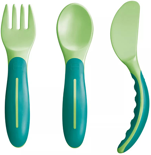 MAM BABYS CUTLERY 6+ NEUTRO - fitfarma.it