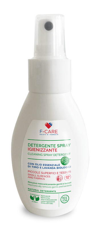 F CARE SPRAY IGIENIZZANTE BIO 75 ML - fitfarma.it
