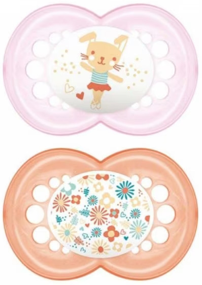 MAM SUCCHIETTO ORIGINAL 16+ SILICONE FEMMINA 2 PEZZI - fitfarma.it