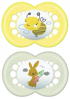 MAM SUCCHIETTO ORIGINAL 16+ SILICONE NEUTRO 2 PEZZI - fitfarma.it