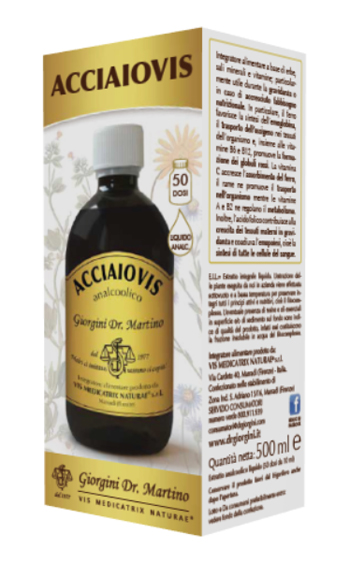 ACCIAIOVIS LIQUIDO ANALCOOLICO 500 ML - fitfarma.it